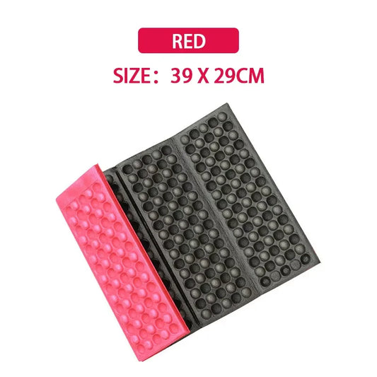 Honeycomb Massage Mat – 6-Fold XPE Cushion for Outdoor Hiking & Camping
